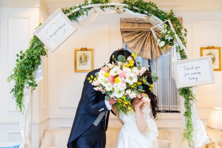 『お花』にこだわった結婚式